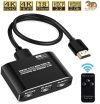 HDMI kapcsoló switch 3 bemenet 1 kimenet távirányitós 4K 60 Hz HDMI kapcsoló switch 3 bemenet 1 kimenet távirányitós 4K 60 Hz