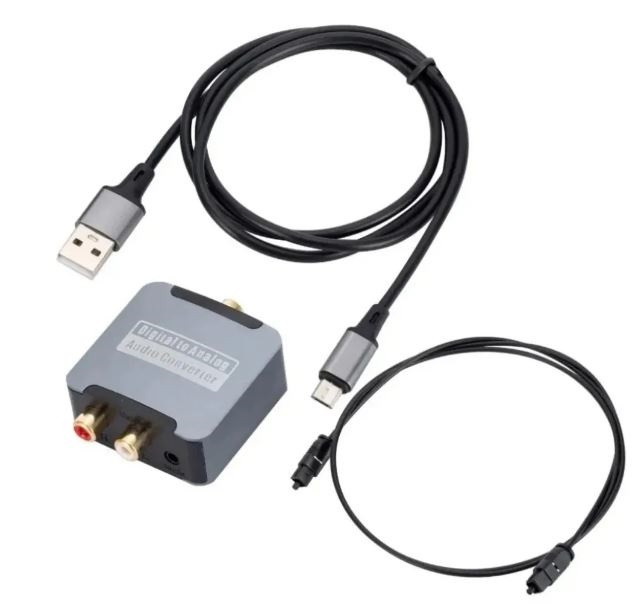 digital to analog audio converter 3.5 mm