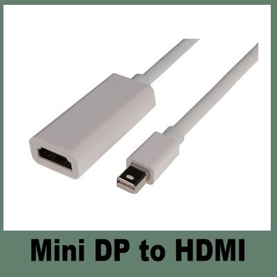 Mini DisplayPort DP to HDMI Adapter átalakító audió Mini DisplayPort DP to HDMI Adapter átalakító audió