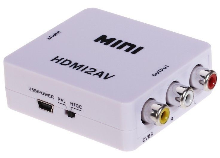 Hdmi AV RCA adapter átalakító konverter Hdmi AV RCA adapter átalakító konverter