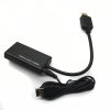 HDMI to VGA adapter átalakító kábel aktív erősítős box konverter + hang Full HD 1080p HDMI to VGA adapter átalakító kábel aktív erősítős box konverter + hang Full HD 1080p