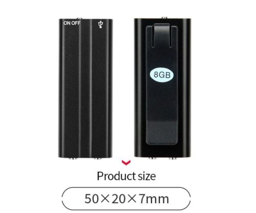 csiptetős diktafon hangrögzítő 18 órás 16gb hangra indulós vox 