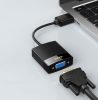 HDMI to VGA Adapter átalakitó 3.5mm Audio Kimenettel