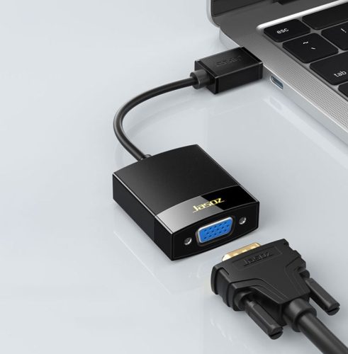 HDMI to VGA Adapter átalakitó 3.5mm Audio Kimenettel