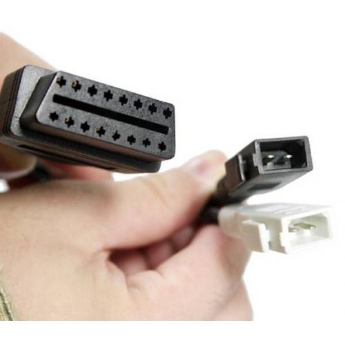 VW , Audi, Seat, Skoda átalakító OBDII 2x2 16pin