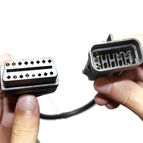 Opel, op-com, OBD-10 pin átalakító