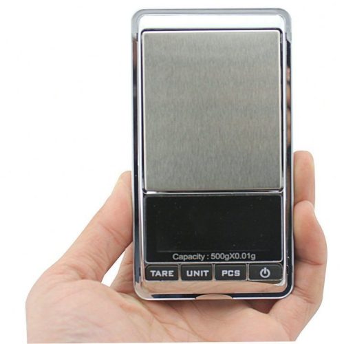 Digitális Ékszermérleg Ékszer Mérleg 500g x 0,01g