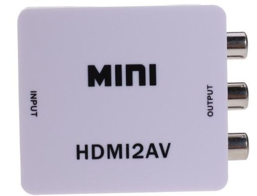 Hdmi AV RCA adapter átalakító konverter 