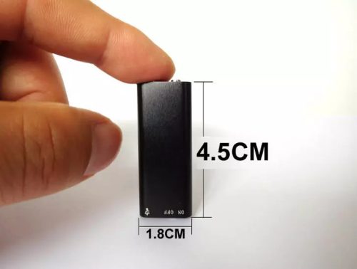 8Gb ultra mini micro diktafon hangrögzitő vox hangra indulós