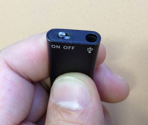 8Gb ultra mini micro diktafon hangrögzitő vox hangra indulós