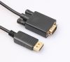 DP-VGA Kábel (DisplayPort Male – VGA Male) – Adapter Kábel Monitorhoz, PC-hez és Projektorhoz (1080p Full HD)
