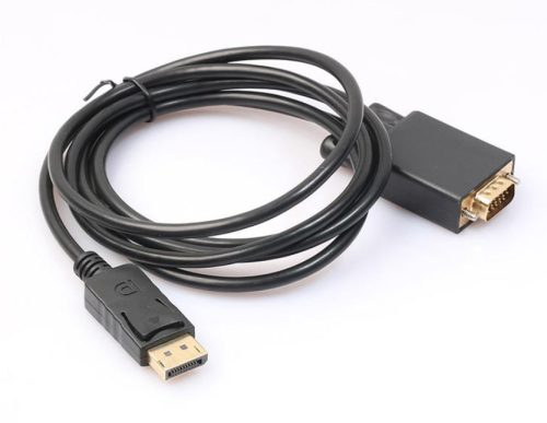 DP-VGA Kábel (DisplayPort Male – VGA Male) – Adapter Kábel Monitorhoz, PC-hez és Projektorhoz (1080p Full HD)