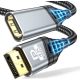 DP-HDMI Kábel 4K 30Hz – DisplayPort Display - HDMI Adapter Kábel Monitorhoz, TV-hez és Projektorhoz