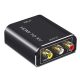 Hdmi av rca átalakitó konverter adapter fém álapot jelzővel 