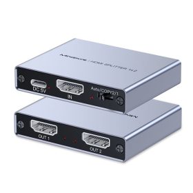   4K HDMI Splitter 1 bemenet, 2 kimenet – Kétirányú HDMI elosztó 1x2