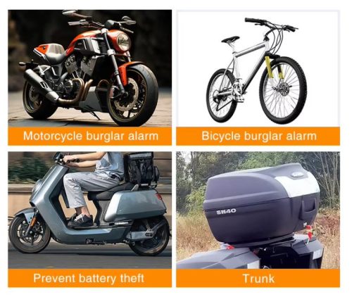 Riasztó motor ra, bicikli re távirányítós mozgásdetektor