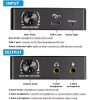  USB 2.0 hangkártya dac sztereó mikrofon audio hangkártya adapter átalakító USB 3,5 mm-es csatlakozó