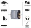 Digitál  digitális optikai koaxiális analóg RCA L/R audio átalakító adapter yack  3,5 mm-es porttal Dac