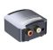 Digitál  digitális optikai koaxiális analóg RCA L/R audio átalakító adapter yack  3,5 mm-es porttal Dac
