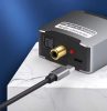 Digitál  digitális optikai koaxiális analóg RCA L/R audio átalakító adapter yack  3,5 mm-es porttal Dac