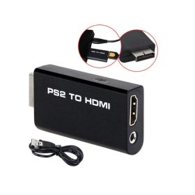   PS2 - HDMI átalakító adapter, 480i, 480p, 576i, PlayStation 2