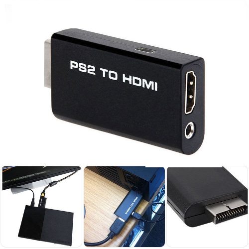 PS2 - HDMI átalakító adapter, 480i, 480p, 576i, PlayStation 2