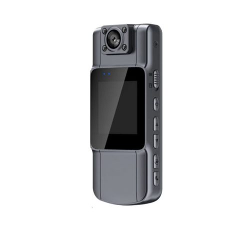  HD Mini kamera forgatható testkamera 1080p képernyős mágneses csiptetős diktafon