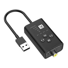   Bluetooth transmitter audió adó dual aptX usb optika 3,5yack coax csatlakozás 