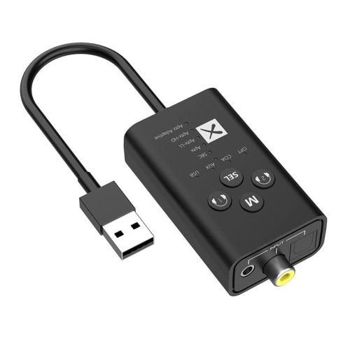 Bluetooth transmitter audió adó dual aptX usb optika 3,5yack coax csatlakozás 