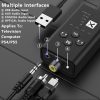 Bluetooth transmitter audió adó dual aptX usb optika 3,5yack coax csatlakozás 