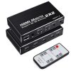 HDMI Matrix 2X2 HDMI Switch Splitter  4K60Hz távirányitóval 