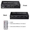 HDMI Matrix 2X2 HDMI Switch Splitter  4K60Hz távirányitóval 