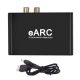 eARC HDMI Audio Extractor eARC hang kinyerő átalakító RCA + SPDIF + HDMI Audio