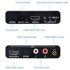 eARC HDMI Audio Extractor eARC hang kinyerő átalakító RCA + SPDIF + HDMI Audio