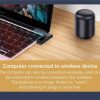 Mini Bluetooth adapterek 2 az 1-ben bluetooth 5.1 adó vevő TF/SD kártya lejátszás