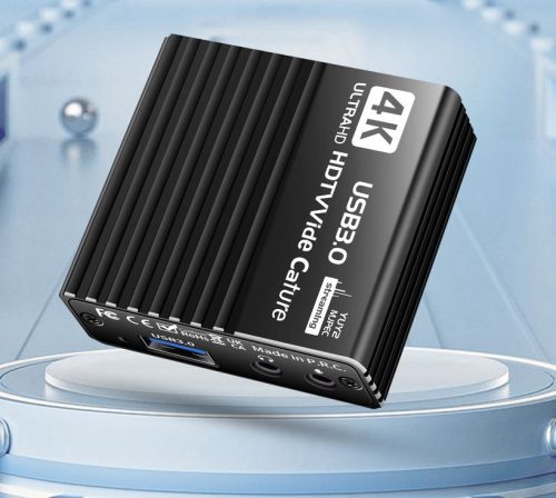 4K HDMI Video Capture Kártya – USB 3.0, Ultra HD, Élő Streaminghez