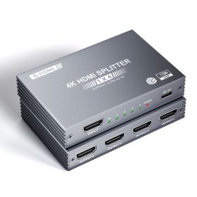 HDMI 1×4 splitter 1 bemenet 4 kimenet tükröző