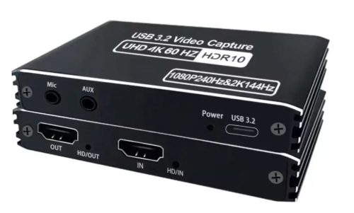 4K 60Hz USB HDMI videorögzítő kártya hdmi grabber