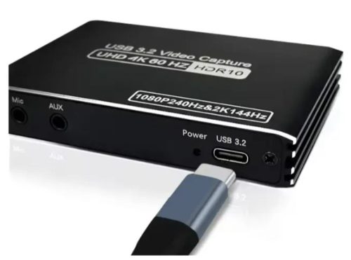 4K 60Hz USB HDMI videorögzítő kártya hdmi grabber