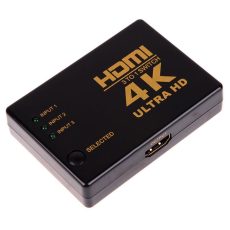 HDMI SWITCH  elosztó  4K * 2K 1080P HDMI Video Audio jelosztó 3 bemenet 1 kimenet 