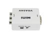 VGA / RCA video átalakító vga av mini erösitős