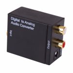   Digitál digitális analóg  audio jel átalakitó konverter adapter  