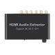 Hdmi extractor 5.1 csatornás rca hangleválasztó 