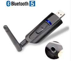 Bluetooth audió adó 5.0 dual band transmitter két eszköz csatlakoztatható tv hez