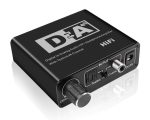   Digitális digitál analóg audio jel átalakitó konverter  adapter DAC 3,5 mm- yack 