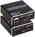   Audio Extractor ARC átalakító adapter hdmi audio leválasztó  HDMI - HDMI + optikai Toslink SPDIF + 3,5 mm