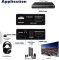 Audio Extractor ARC átalakító adapter hdmi audio leválasztó  HDMI - HDMI + optikai Toslink SPDIF + 3,5 mm