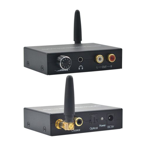 Digitál analóg DAC audió átalkitó adapter beépitett bluetooth vevő 192Khz 