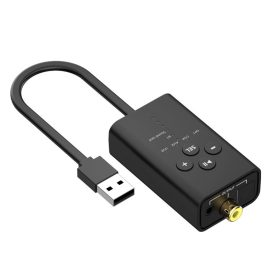   Bluetooth  DAC Audio Konverter –Jack / RCA / Optikai kimenettel usb hangkártya